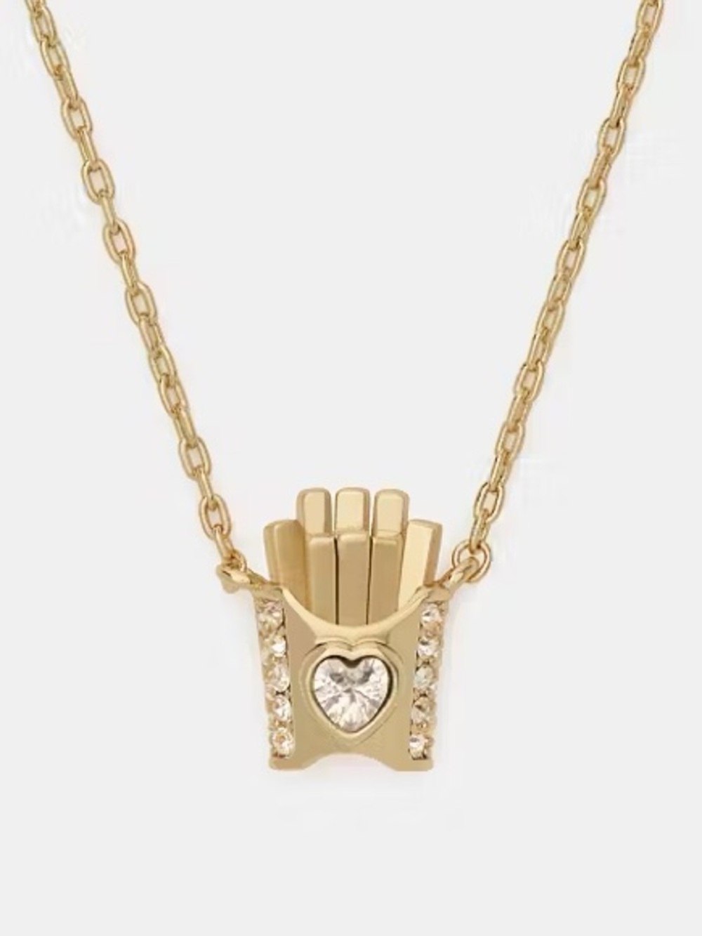 Kate Spade Happy Fry-day Pendant necklace.
